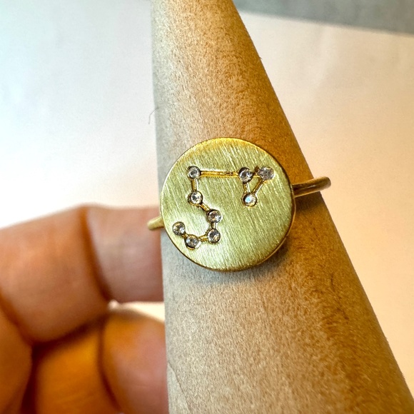 Leo Constellation Ring, size 6, zodiac - Picture 4 of 8
